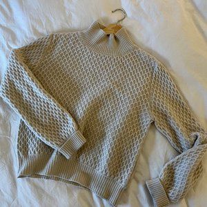 La Ligne Honeycomb Mini Mockneck Womens Size M